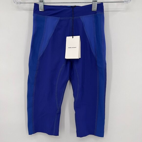 Isabel Marant Short Tiloneo Electric Blue Leggings NWT - Picture 1 of 6